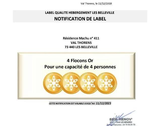 Vue Sur La Montagne, Au Pied Des Pistes 411 * Val Thorens